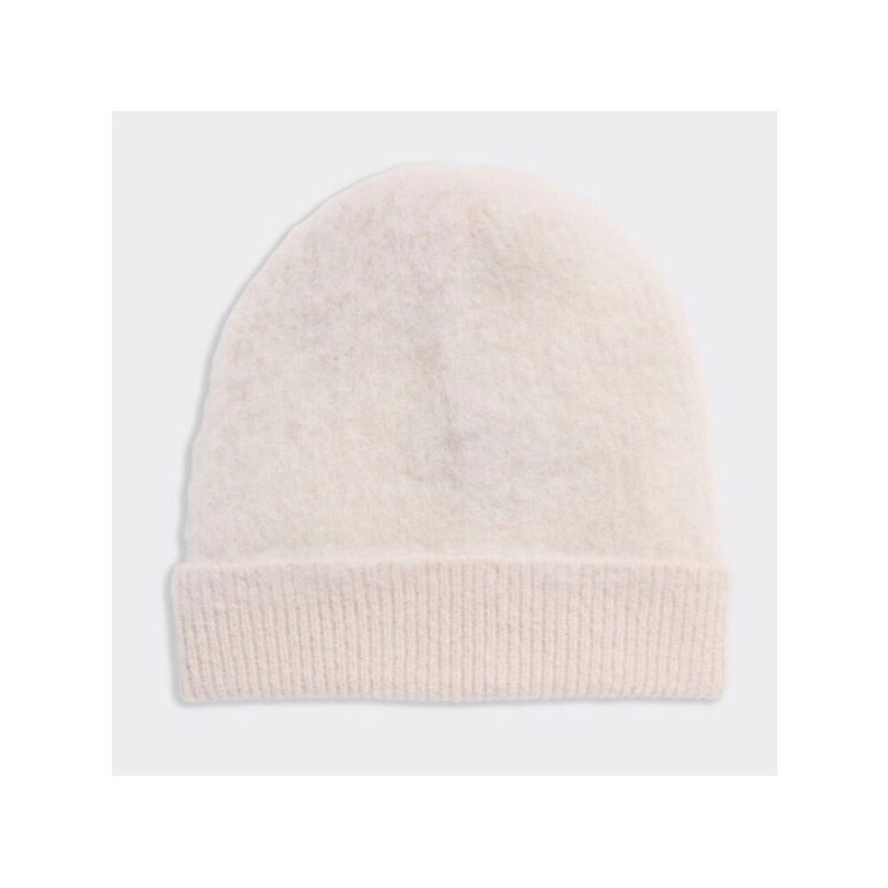Vineyard Vines OS Ivory Marshmallow Wool Blend Knit Beanie Hat